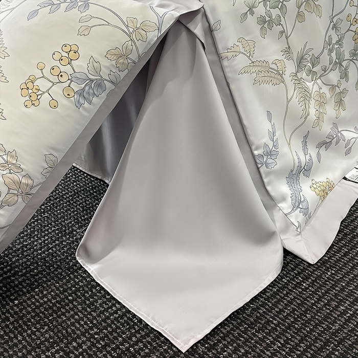 91家纺网 家纺一手货源 找家纺 迷尚家居 2025新款夏被100%莱赛尔数码印花夏被四件套50支天丝夏被 析漫枝