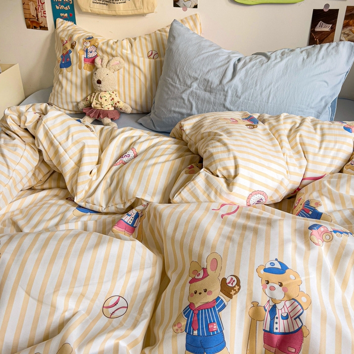 91家纺网 家纺一手货源 找家纺 水墨江南 2025新款超柔水洗棉系列四件套 好伙伴