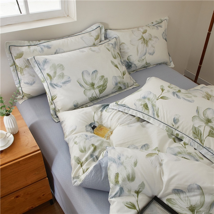 91家纺网 家纺一手货源 找家纺 （总）沐白家居 2025新款全棉云棉系列四件套