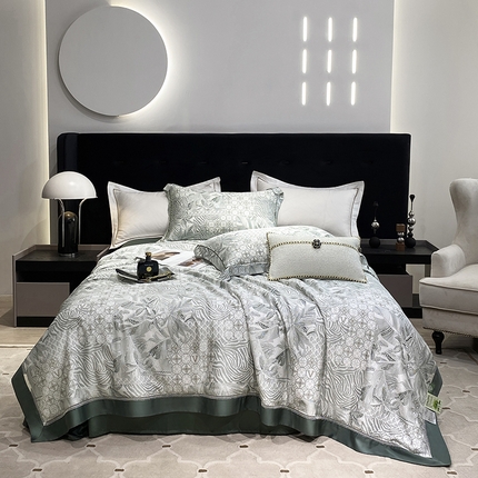 娇逸家居 2025新款40s天丝莫代尔镂空款夏凉被 风雅