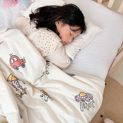 心卓婴童馆 2025新款A类针织棉被芯—儿童图 恐龙宝贝