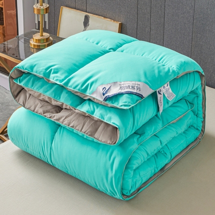 91家纺网 家纺一手货源 找家纺 （总）招财星2店仓储 2025新款秋冬直播带货被子斜纹防羽布冬被春秋被被羽丝棉被