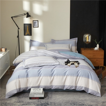 91家纺网 家纺一手货源 找家纺 （总）沐白家居 2025新款全棉云棉系列四件套