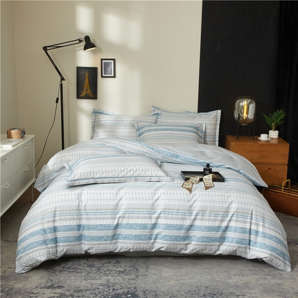 91家纺网 家纺一手货源 找家纺 （总）沐白家居 2025新款全棉云棉系列四件套