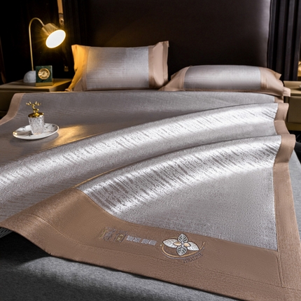 91家纺网 家纺一手货源 找家纺 （总）阿牛席业 2025新款冰柔凉席系列-薄荷席系列