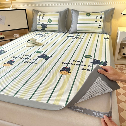 91家纺网 家纺一手货源 找家纺 （总）阿牛席业 2025新款凉感印花软席系列一