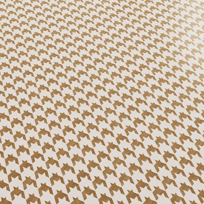 91家纺网 家纺一手货源 找家纺 阿牛席业 2025新款水洗冰晶系列-宽头绣复无纺布条席 大千鸟格-咖-反面无纺布款条席