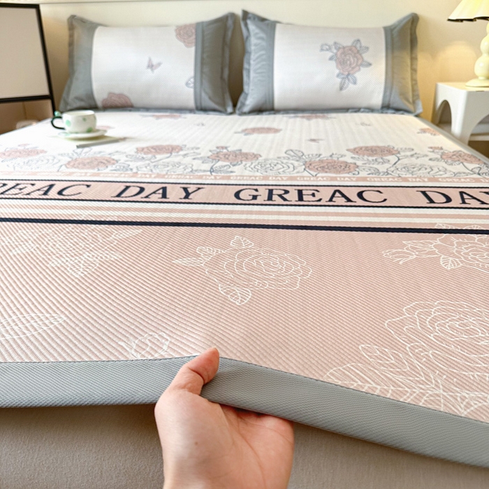 91家纺网 家纺一手货源 找家纺 阿牛席业 2025新款凉感印花软席系列一 郝本日记