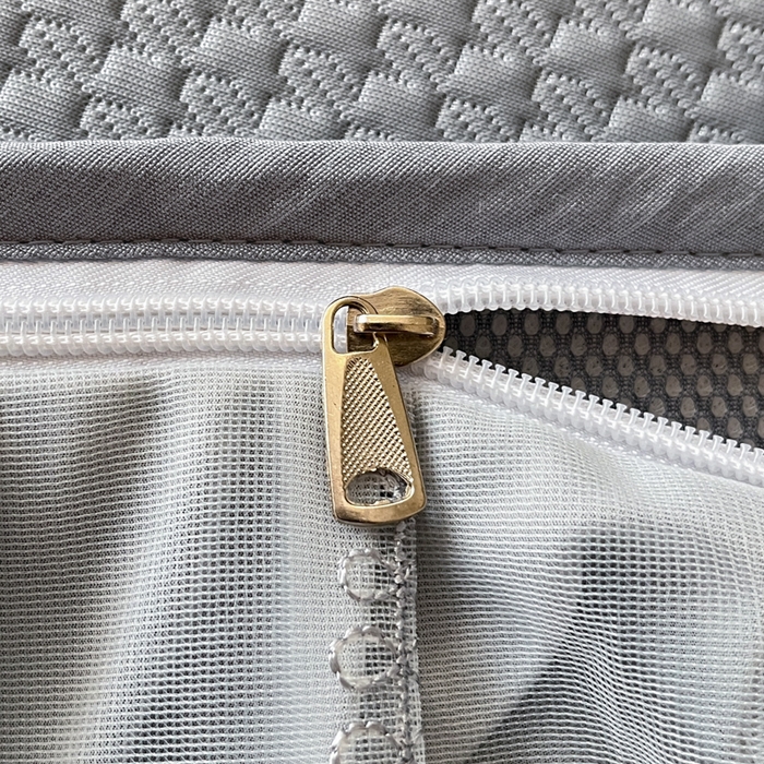 91家纺网 家纺一手货源 找家纺 阿牛席业 2025新款脱卸床裙系列  初语-灰色(脱卸床裙)