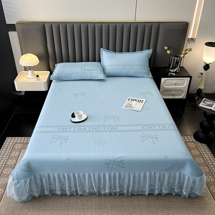 91家纺网 家纺一手货源 找家纺 （总）阿牛席业 2025新款凉感床盖系列