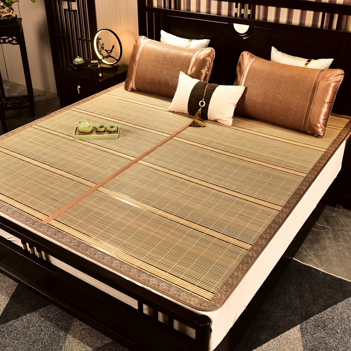 91家纺网 家纺一手货源 找家纺 （总）阿牛席业 2025新款金砖木纹席