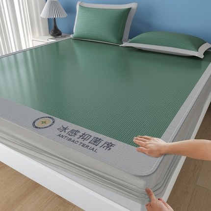 91家纺网 家纺一手货源 找家纺 （总）阿牛席业 2025新款冰藤凉席系列冰藤抑菌凉席