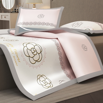 阿牛席业 2025新款凉感印花软席系列二条席款 邂逅时尚