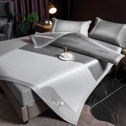 91家纺网 家纺一手货源 找家纺 （总）阿牛席业 2025新款冰藤凉席系列冰藤抑菌凉席