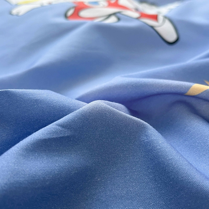 91家纺网 家纺一手货源 找家纺 蘭菲家纺 2025新款经典奥特曼小版全棉印花四件套 小虎队