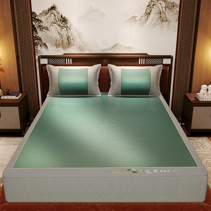 91家纺网 家纺一手货源 找家纺 （总）阿牛席业 2025新款舒爽藤席系列-B-功能藤席