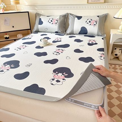 91家纺网 家纺一手货源 找家纺 （总）阿牛席业 2025新款凉感印花软席系列一