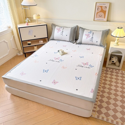 阿牛席业 2025新款凉感印花软席系列一 蝶之恋