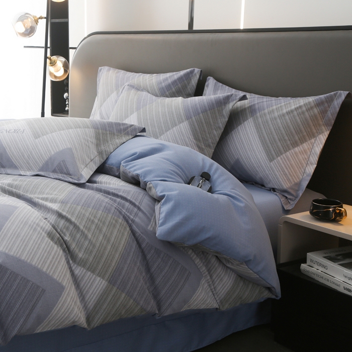 91家纺网 家纺一手货源 找家纺 （总）大吉  2024新款加厚喷气全棉磨毛被套