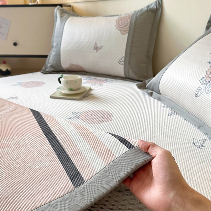 91家纺网 家纺一手货源 找家纺 阿牛席业 2025新款凉感印花软席系列一 郝本日记