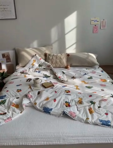 91家纺网 家纺一手货源 找家纺 心卓婴童馆 2025新款A类针织棉被芯—影棚图 动物集