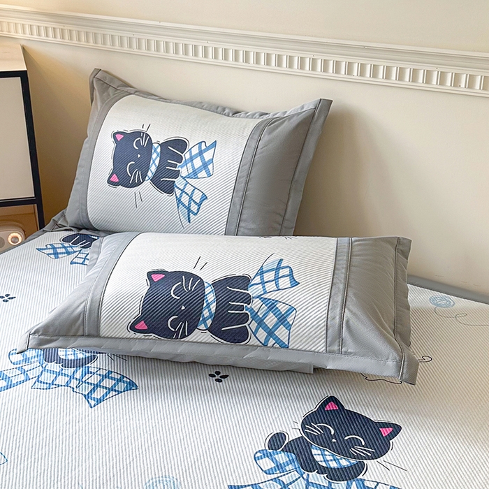 91家纺网 家纺一手货源 找家纺 阿牛席业 2025新款凉感印花软席系列一 库洛米