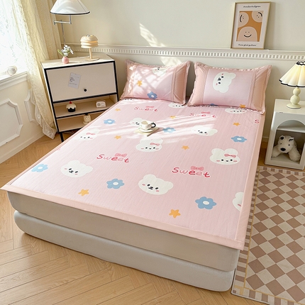 阿牛席业 2025新款凉感印花软席系列一 可妮小兔