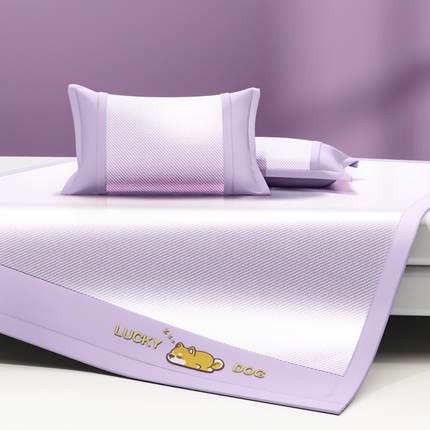 91家纺网 家纺一手货源 找家纺 （总）阿牛席业 2025新款冰藤凉席系列帕帕狗