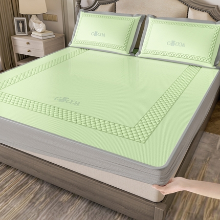 91家纺网 家纺一手货源 找家纺 （总）阿牛席业2025新款凉感软席系列-B-凉感小熊