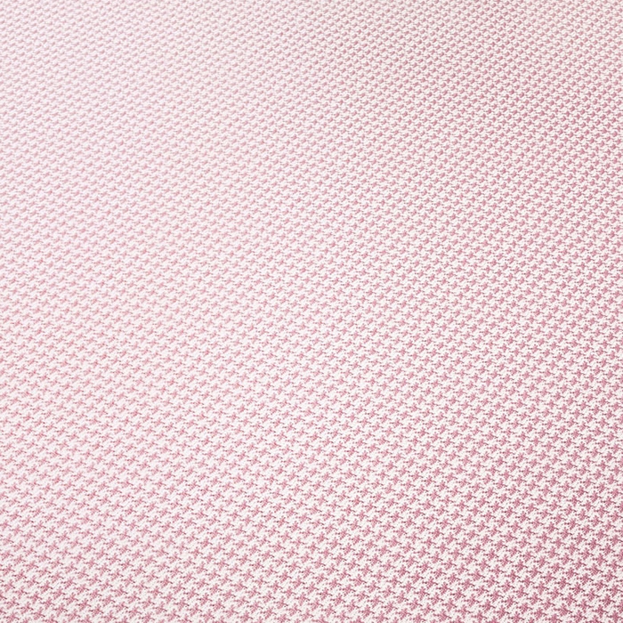 91家纺网 家纺一手货源 找家纺 阿牛席业 2025新款水洗冰晶系列-宽头绣复三明治条席 小牙格-粉-反面三明治款条席