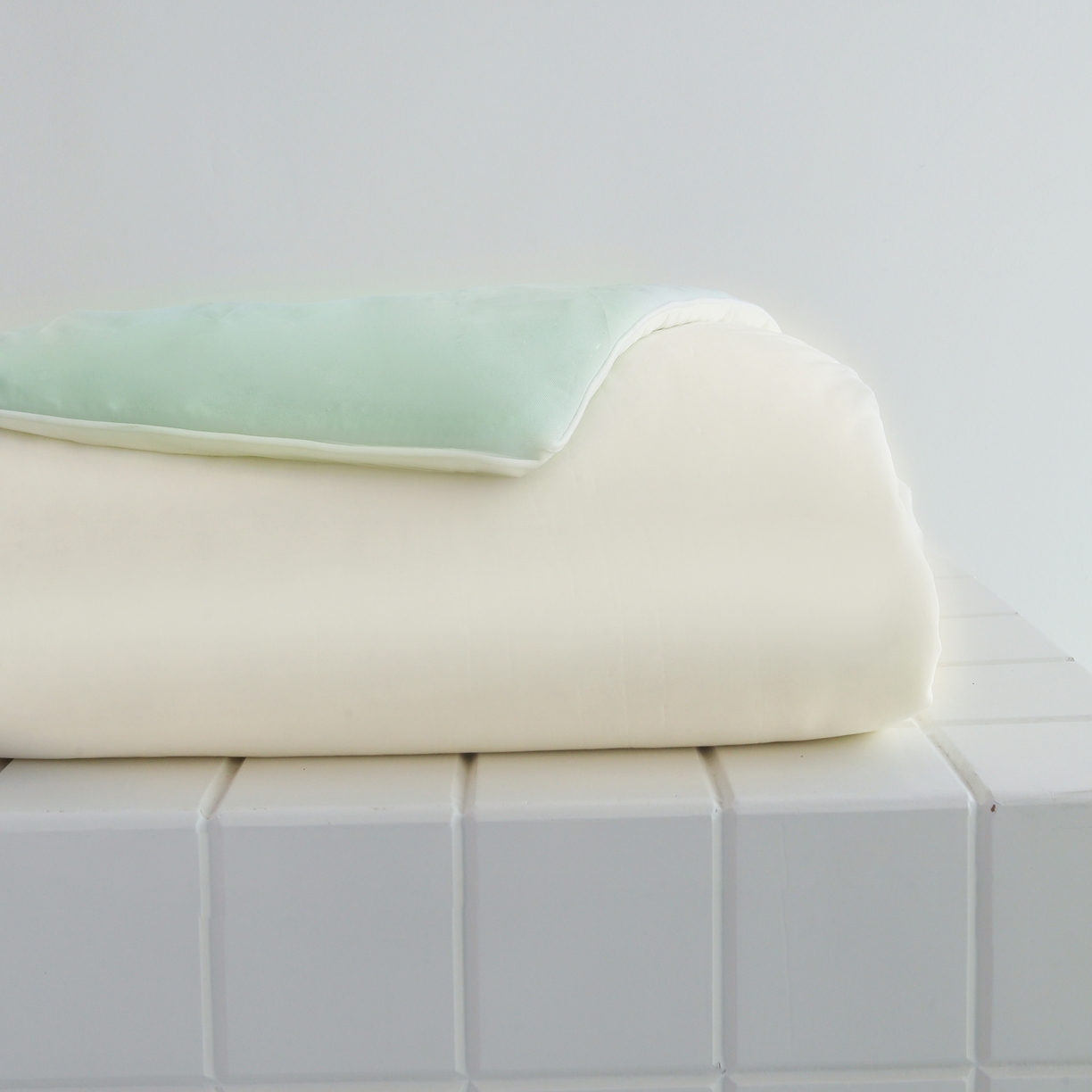 91家纺网 家纺一手货源 找家纺 梦恬佳 2025新款A类凉感夏被系列 奶油杏