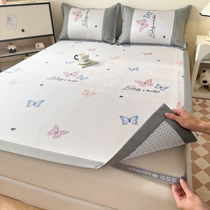 91家纺网 家纺一手货源 找家纺 （总）阿牛席业 2025新款凉感印花软席系列一