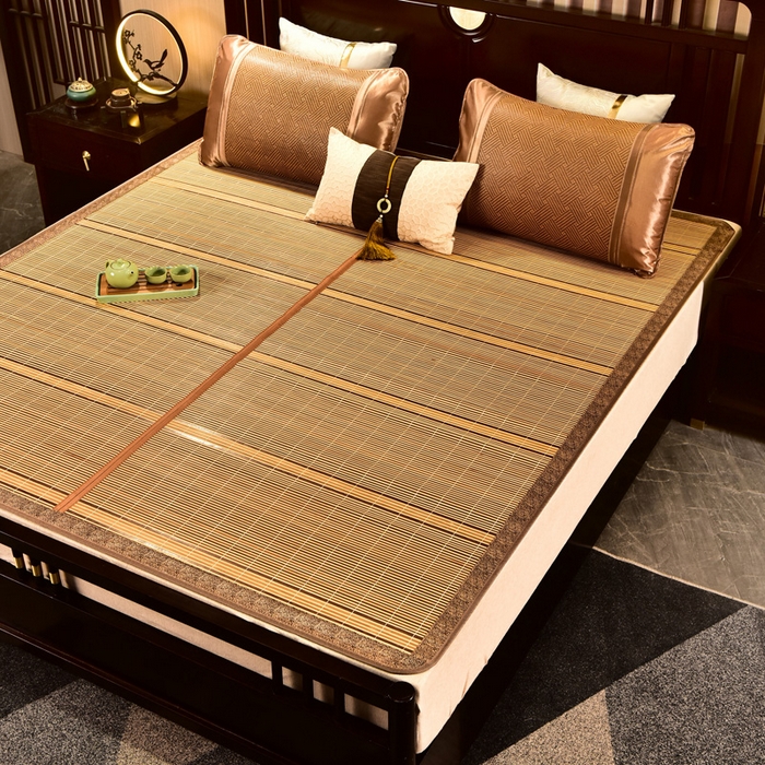 91家纺网 家纺一手货源 找家纺 （总）阿牛席业 2025新款金砖木纹席