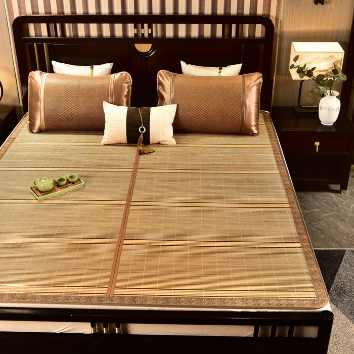 91家纺网 家纺一手货源 找家纺 （总）阿牛席业 2025新款金砖木纹席