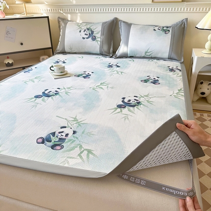 91家纺网 家纺一手货源 找家纺 （总）阿牛席业 2025新款凉感印花软席系列一