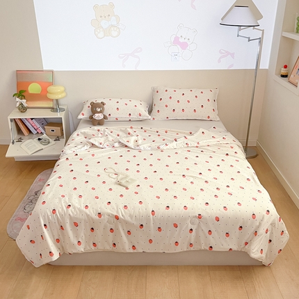 91家纺网 家纺一手货源 找家纺 （总）2025新款A类针织棉被芯夏凉被春秋被冬被儿童学生成人冬被加厚被子大豆被—影棚图