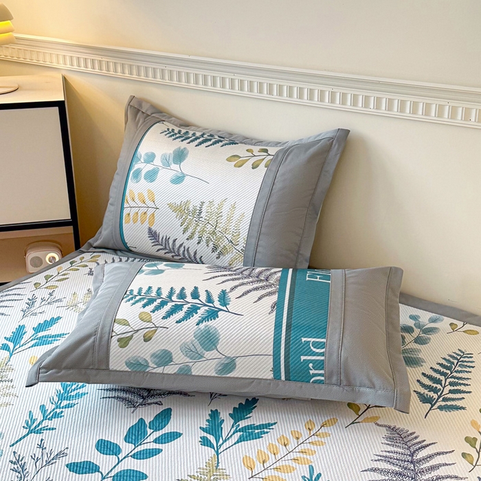 91家纺网 家纺一手货源 找家纺 阿牛席业 2025新款凉感印花软席系列一 花世界