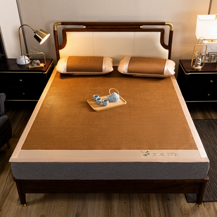 阿牛席业 2025新款舒爽藤席系列-A-半包藤席 大头步步高