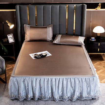 91家纺网 家纺一手货源 找家纺 （总）阿牛席业 2025新款脱卸床裙系列 