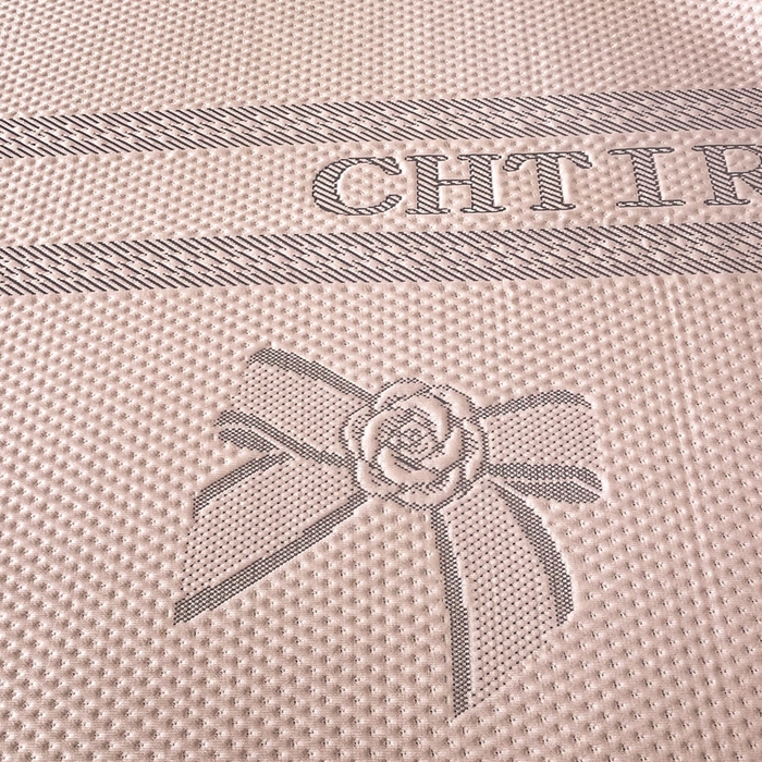 91家纺网 家纺一手货源 找家纺 阿牛席业 2025新款凉感床盖系列 g-蝴蝶结-粉（床盖）