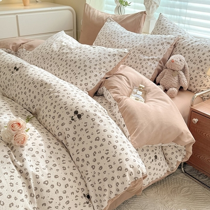 91家纺网 家纺一手货源 找家纺 （总）秋艳家纺 2025新款水洗针织棉四件套