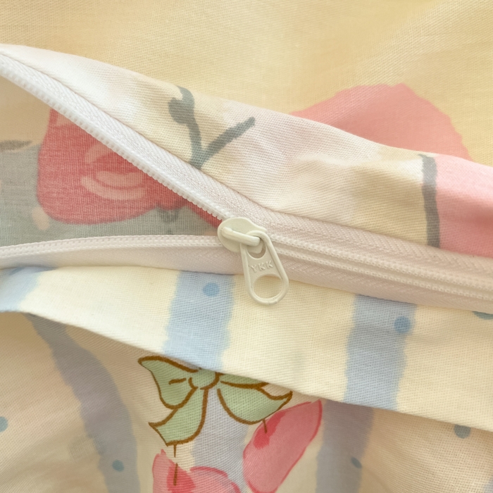 91家纺网 家纺一手货源 找家纺 Sweet dreams甜梦 2025新款全棉印花卡通小清新四件套 童趣乐园