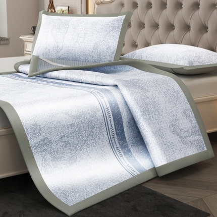 91家纺网 家纺一手货源 找家纺 （总）阿牛席业 2025新款凉感印花软席系列二条席款