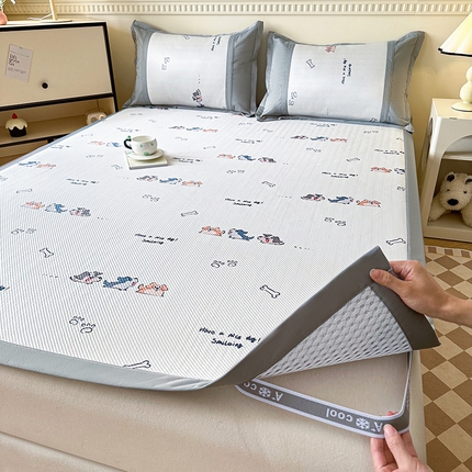 91家纺网 家纺一手货源 找家纺 （总）阿牛席业 2025新款凉感印花软席系列一