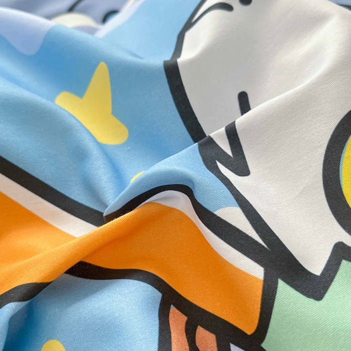 91家纺网 家纺一手货源 找家纺 蘭菲家纺 2025新款经典奥特曼小版全棉印花四件套 科学家