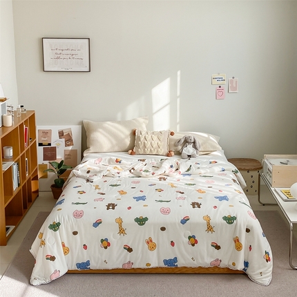 91家纺网 家纺一手货源 找家纺 （总）2025新款A类针织棉被芯夏凉被春秋被冬被儿童学生成人冬被加厚被子大豆被—影棚图