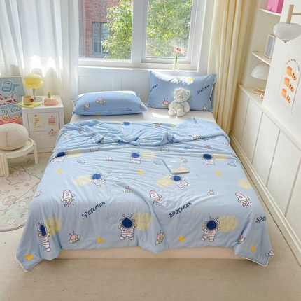 91家纺网 家纺一手货源 找家纺 （总）2025新款A类针织棉被芯夏凉被春秋被冬被儿童学生成人冬被加厚被子大豆被—影棚图