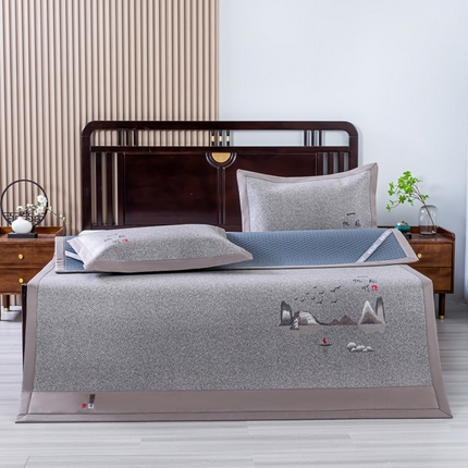 阿牛席业 2025新款舒爽藤席系列-F-5根藤席 一帆风顺（5根加密7D）