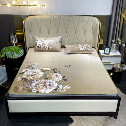 91家纺网 家纺一手货源 找家纺 （总）阿牛席业 2025新款牛皮凉席系列