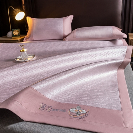 91家纺网 家纺一手货源 找家纺 （总）阿牛席业 2025新款冰柔凉席系列-薄荷席系列